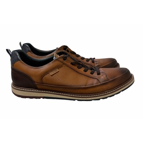 Pikolinos Berna Brandy Leather Lace-Up Casual Sneakers Men's Size 45